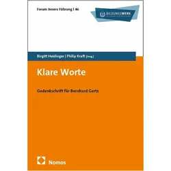Klare Worte, Biografien von Philip Kraft, Birgitt Heidinger