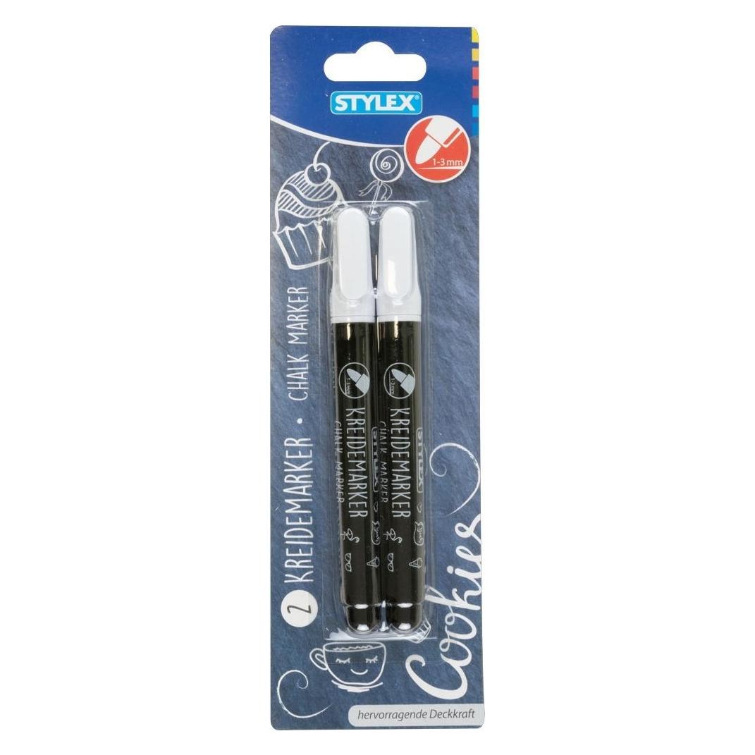 Stylex Kreidemarker weiss 32782 (2x) (ST32782)