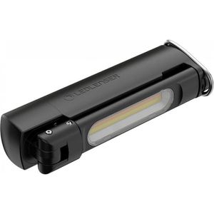 Ledlenser Arbeitsleuchte W7R Work, LED, 600 & 220 Lumen, IP54, mit Haken, Magnet, UV-Licht & Akku