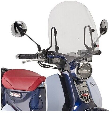 Parabrezza Kappa 1168AK Per HONDA SUPER CUB C 125 (2018-2025 taglia un