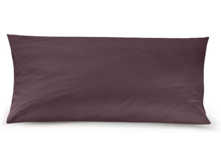 Kissenbezug IRISETTE Paris 8000 , rubin, B:80cm L:40cm, Mako-Satin, Obermaterial: 100% Baumwolle, Kissenbezüge, Kissenbezug, Hochwertiger Premium Kissenbezug