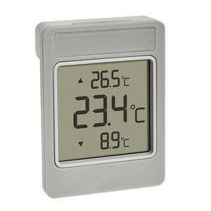 TFA Fensterthermometer 30.1067.15, WINDOO, außen, digital, selbstklebend