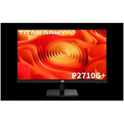 Titan Army Monitor P2710G+ (27"), Monitor, Schwarz