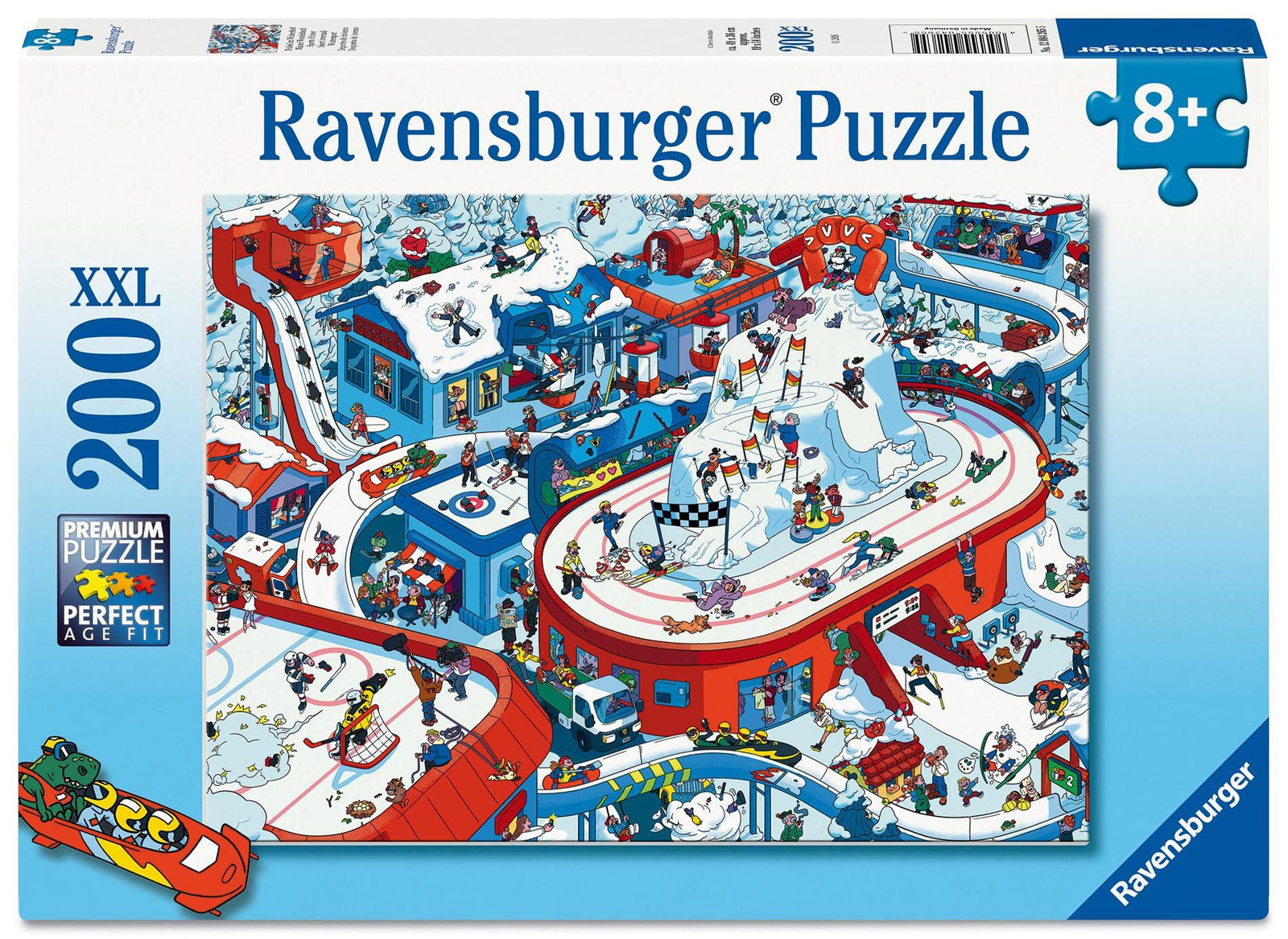 Ravensburger Drukte in het winterdorp 12004265