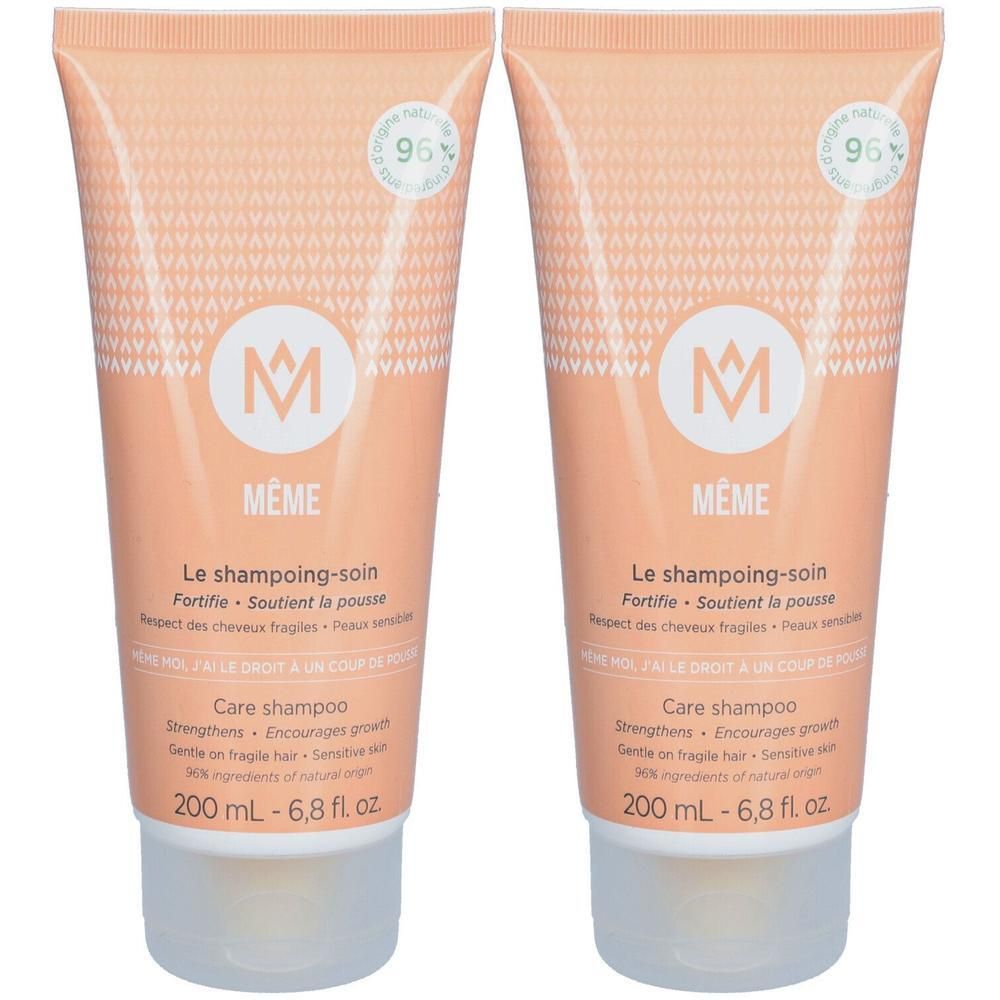 Meme reinigende und stärkende Haarpflege 2x 2x200 ml Shampoo