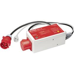 Benning BENNING MA 2-16 Messadapter Schutzkontakt-Stecker - CEE-Cara-Kupplung Rot 044160