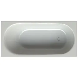 Bette BetteComodo Badewanne 1642-002 170x75x45cm, Überlauf vorne, Fußende rechts, manhattan