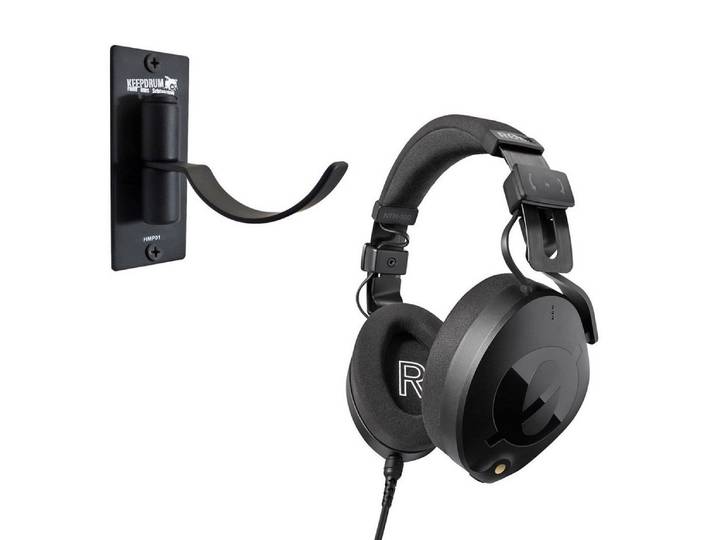 RØDE Rode NTH-100 Studio-Kopfhörer mit Wandhalter Kopfhörer (mit Wandhalter, Ohrpolster mit kühlendem CoolTech-Gel)