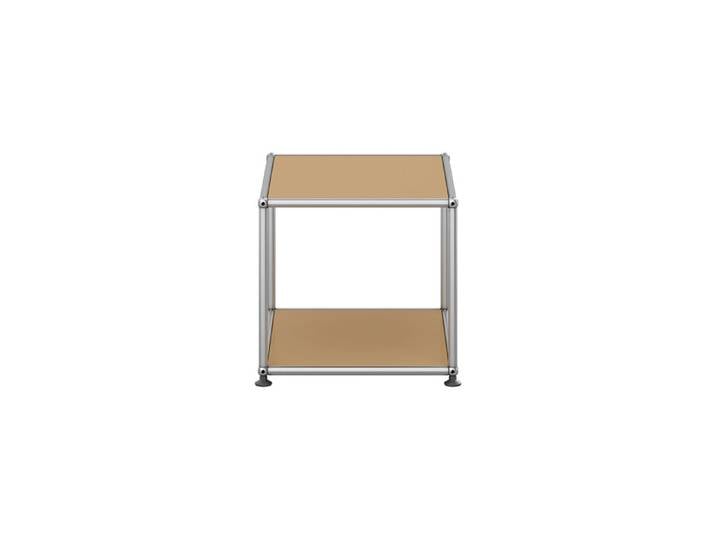 USM Haller Ablagetisch M21 beige offen T 418 cm 52.3x39x41.8