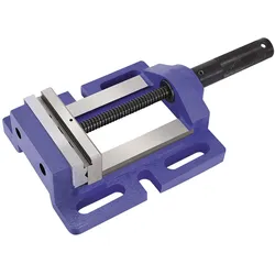 Tecwerk, Schraubstock + Zwinge, Bohrmaschinenschraubstock Backenbreite 100 mm Spannweite 100 mm (100 mm)