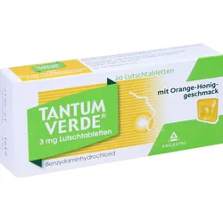 Tantum Verde 3mg mit Orange-Honiggeschmack 20 ST
