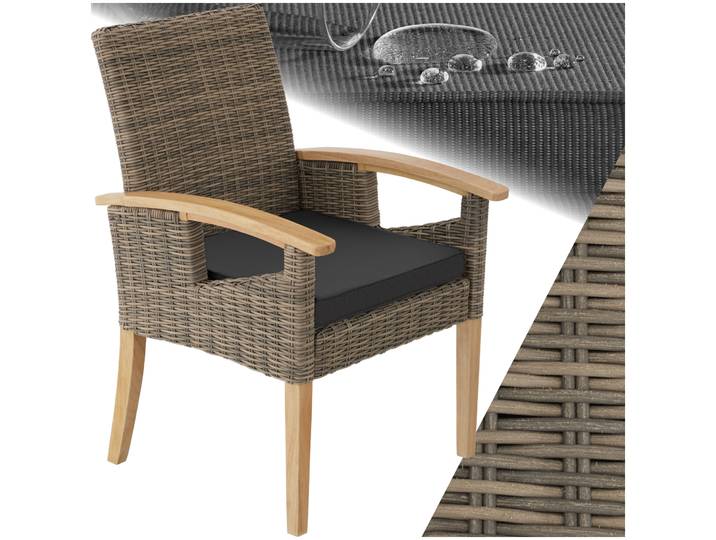 Chaise en rotin Rosarno - marron naturel