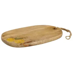 Zeller Present Schneide-/Servierbrett LEMON - B/H/T ca. 25.00x2.00x38.00