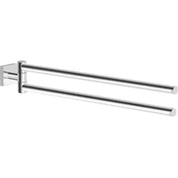 Handtuchhalter Elean zweiarmig Messing verchromt Evenes