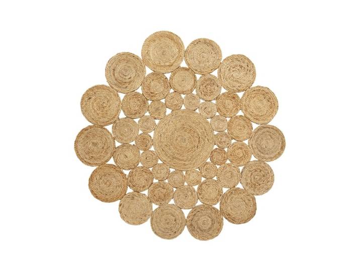 Nordal Lucia vloerkleed - jute Ø150cm