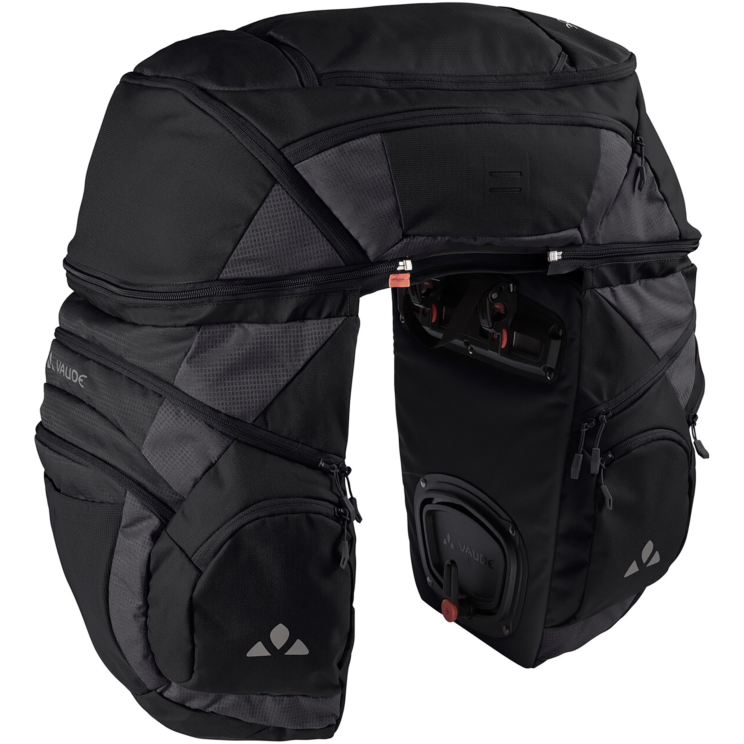 Vaude Karakorum Pro Fahrradtaschen schwarz Größe 65L Camping Wasserabweisend Wasserabweisend