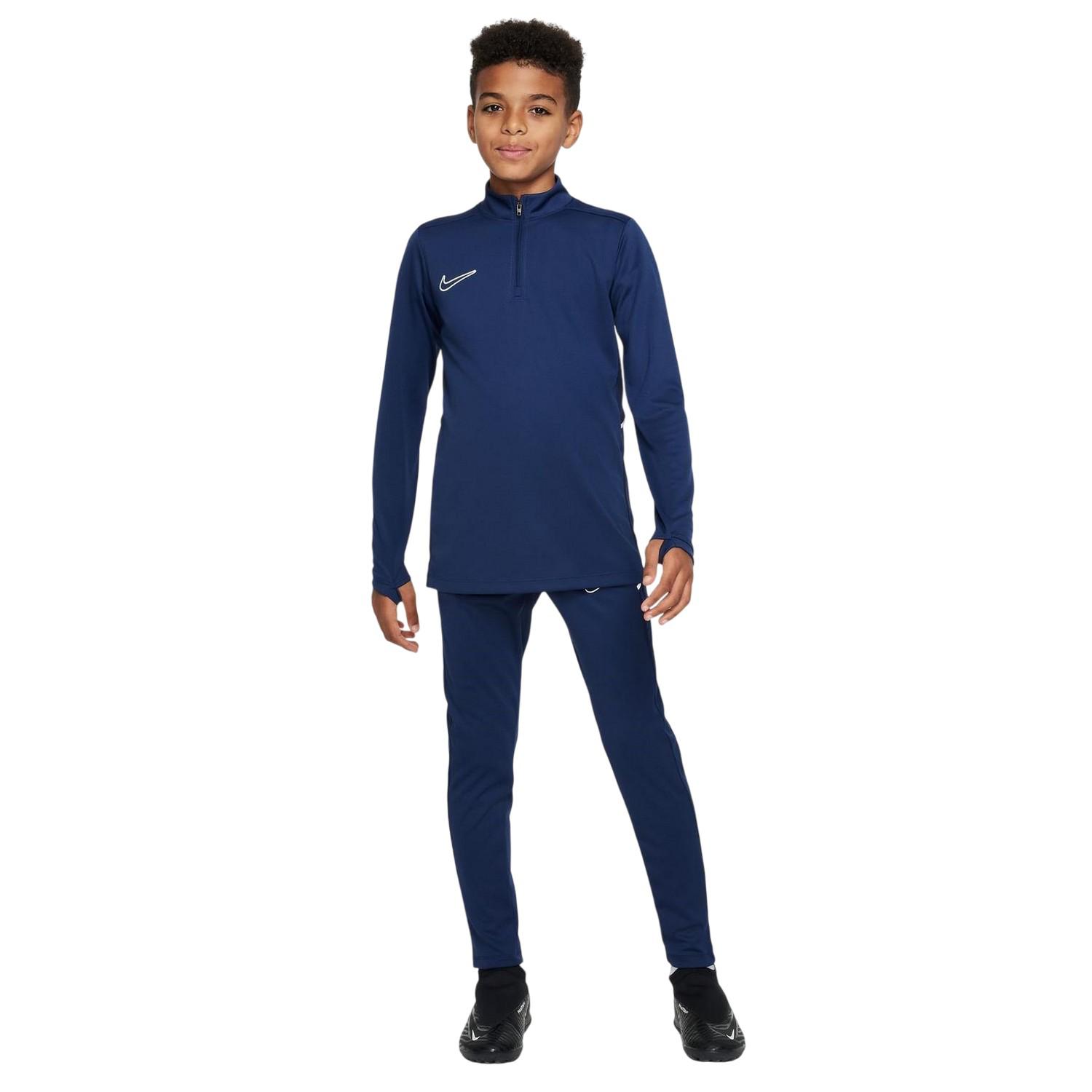 Nike - "Academy" Drill-Top für Kinder (Schwarz/Weiß)