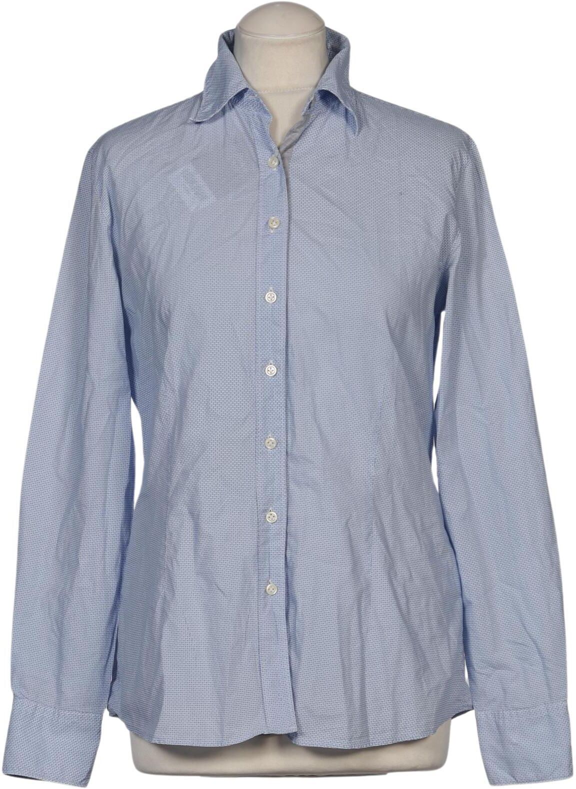 Robert Friedman Damen Bluse, Hellblau, Gr. M, Baumwolle - Second Hand