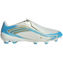 adidas F50 Messi League Laceless FG Fußballschuhe ivory/semi blue burst/icey blue 48