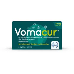 Vomacur 40 mg Zäpfchen 5 St