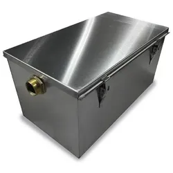 Trento Fettabscheider aud Edelstahl -  44 Liter – für bis zu 100 Portionen pro Tag