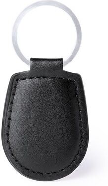 Porte-clés personnalisé Pelcu PU noir