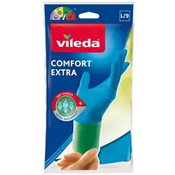 Vileda Gummihandschuh »Comfort Extra« Größe: L blau