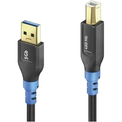 Purelink FlexInstall USB-A auf USB-B Kabel USB 2.0 480Mbps 1.50m - Installer Pack 30 stk. (1.50 m, USB 2.0, 10 W), USB Kabel