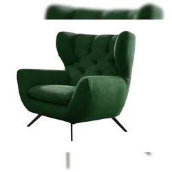 KAWOLA Sessel CHARME Hochlehnsessel Cord smaragd