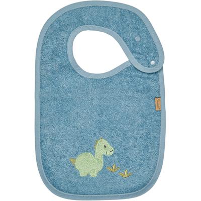 Lätzchen STERNTALER "Dino Rexi, blau", Baby, blau, Baumwolle, Lätzchen