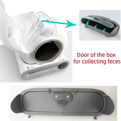 Inspire Curations TONEPIE Automatic Litter Box Replacement Parts Kit accessory Bin Door
