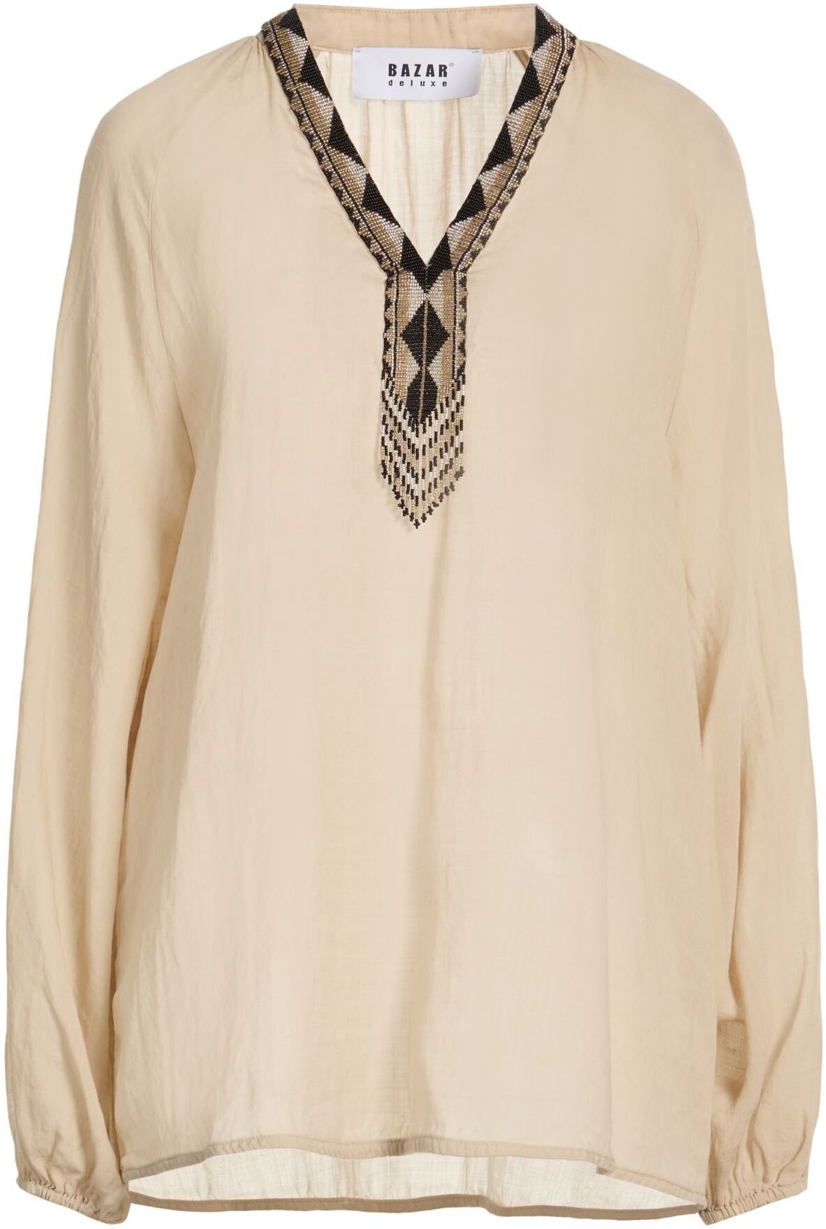 Bazar Deluxe Top Mujer Beige 34 Mujer