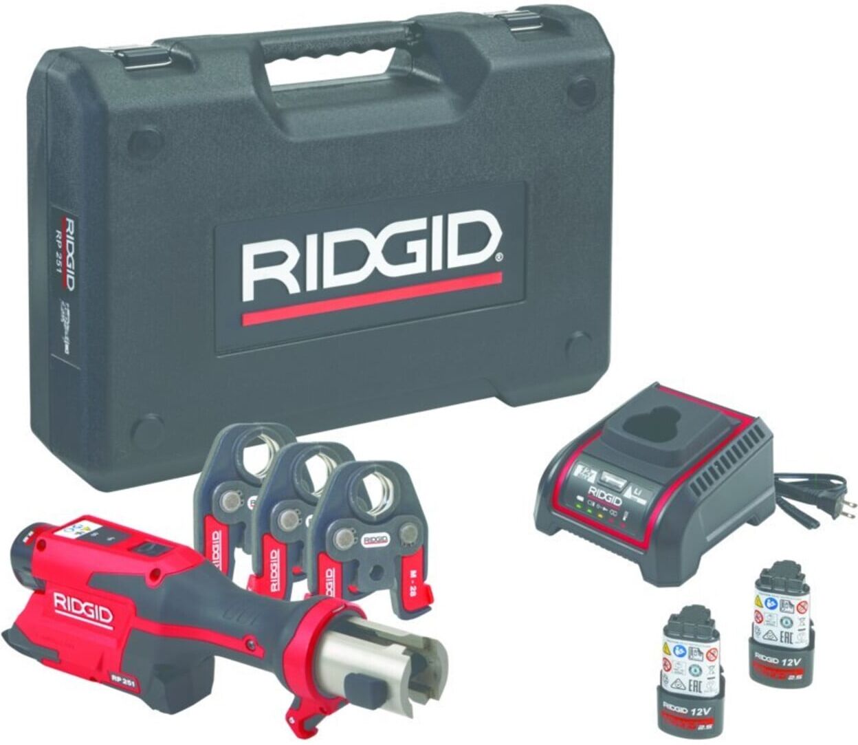 RIDGID Presswerkzeug R251 24kN inkl. M 15-22-28mm ; Emerson Electric Co. (78288)