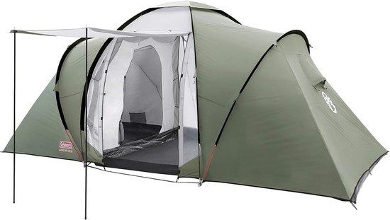 Famanu Tunneltent für 4/6 Personen - Wasserdichte Campingzelt mit Schlafkabinen