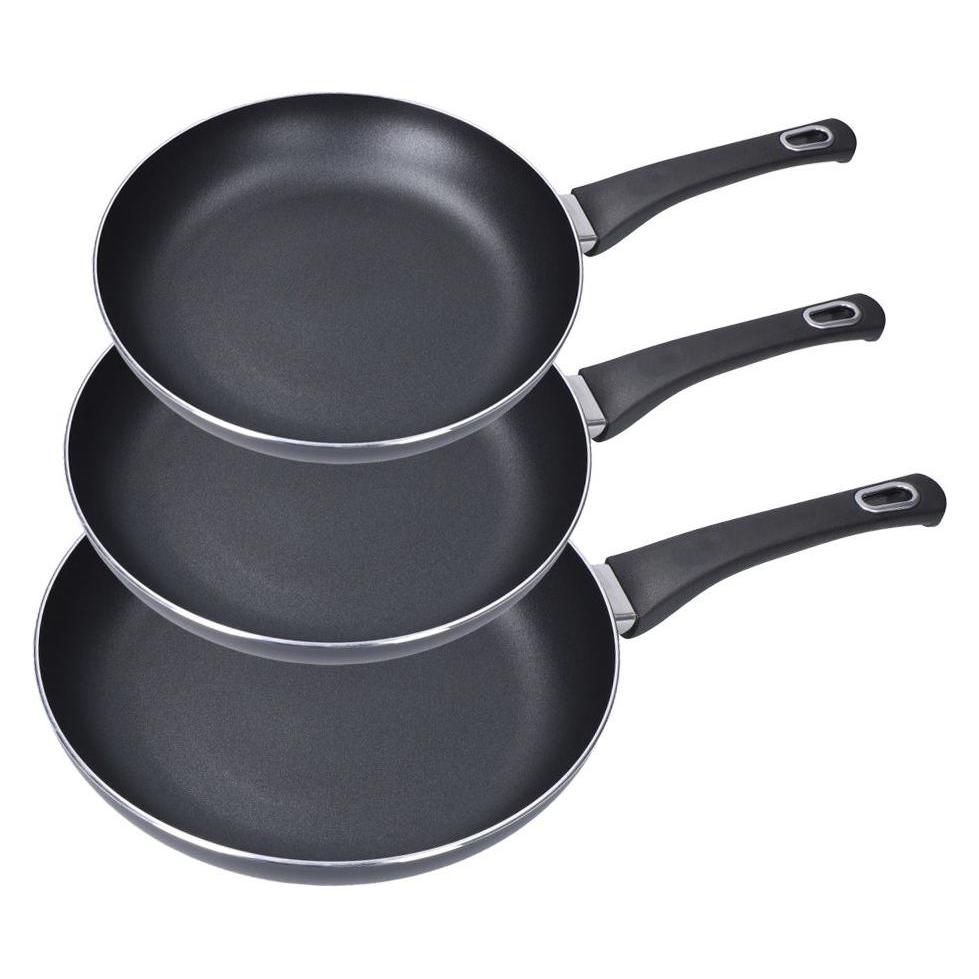 EDM Set 3 non-stick pans "basic line" gourmet kitchen (49450527)