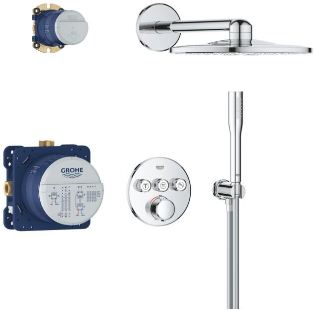 Grohe Precision SmartControl Duschsystem 34874000 Unterputz mit Vitalio SmartActive 310, chrom