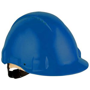 3M Schutzhelm Peltor G3000, Pinnlock-Verschluss,G30DUB, EN 397, mit 4-Punkt-System, Größe 54-62, blau