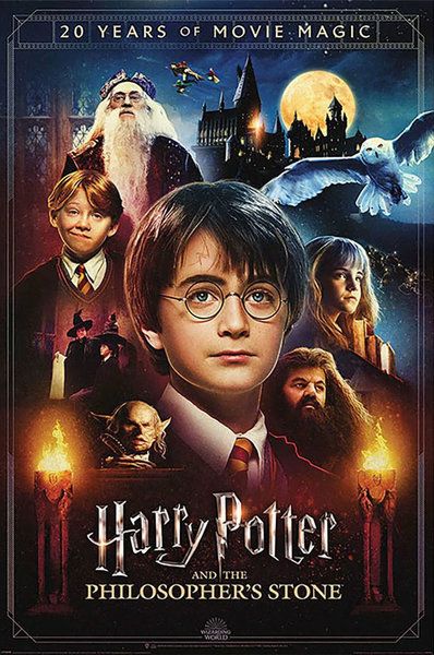 GBeye Hole in the Wall Harry Potter Maxi Poster-20 Years of Movie Magic (Diversen) Nieuw