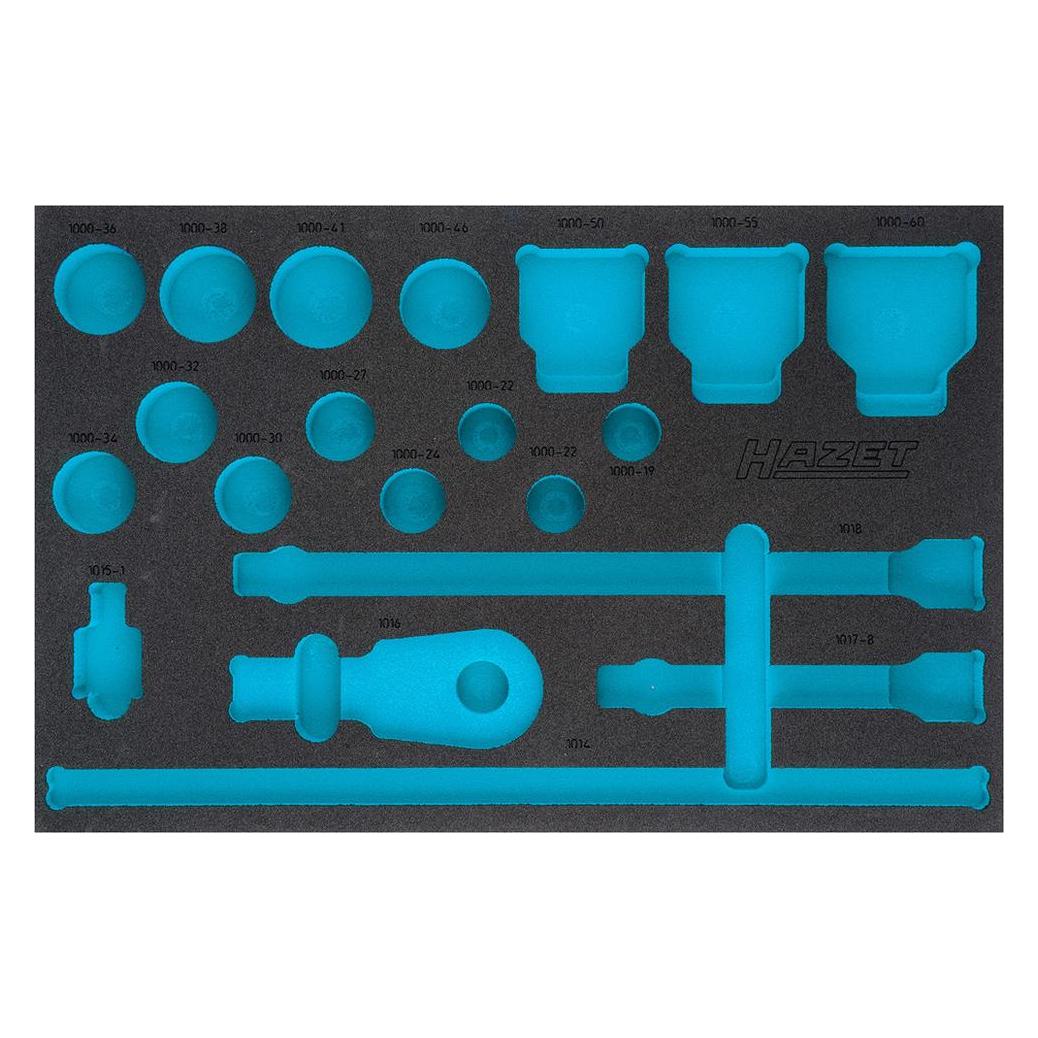 Hazet 2-Komponenten Weichschaum-Einlage 163-406L (163-406L)