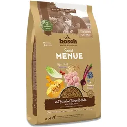 bosch tiernahrung 12kg Menue Huhn mit Dinkel Senior Hundetrockenfutter
