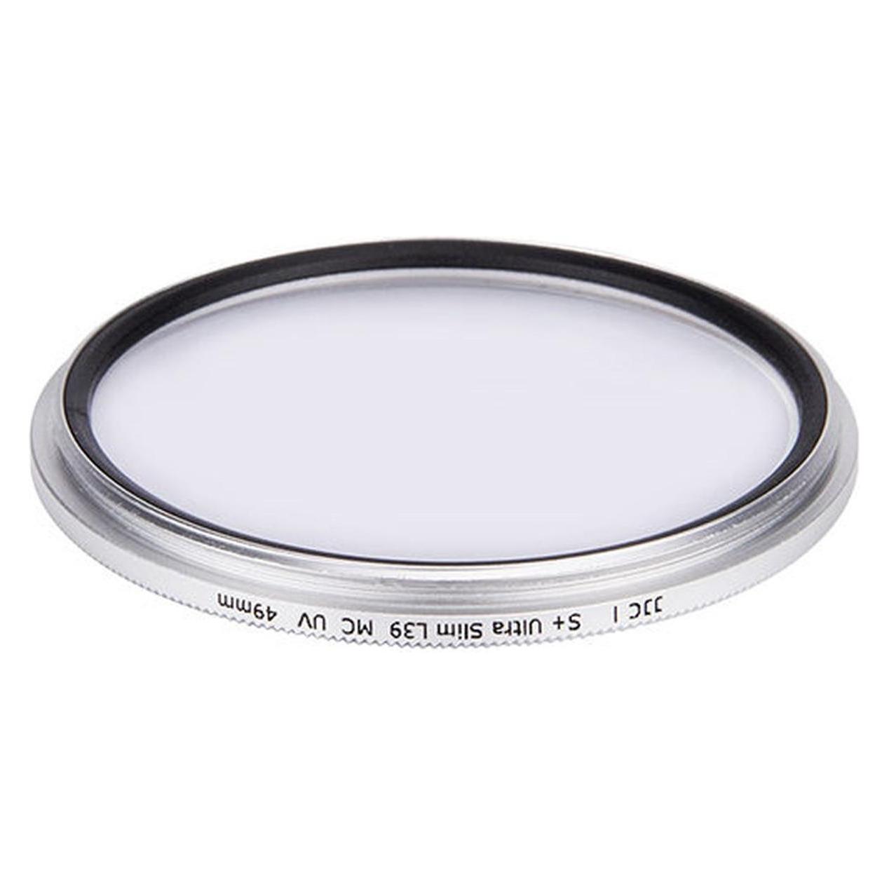JJC S+ L39 Ultra SlimMC UV Filter 49mm Silber (49 mm, UV-Filter) (D125012)