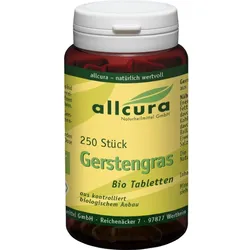 Gerstengras Tabletten Bio 250 ST