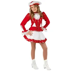 Gardekostüm "Elodie" für Kinder, rot/weiß