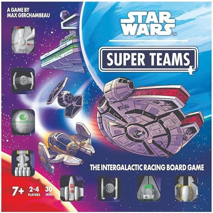 Star Wars: Super Teams - Competitive Star Wars-Themed Racing Game for Family and Casual Game Nights, Ages 8+, by Zygomatic