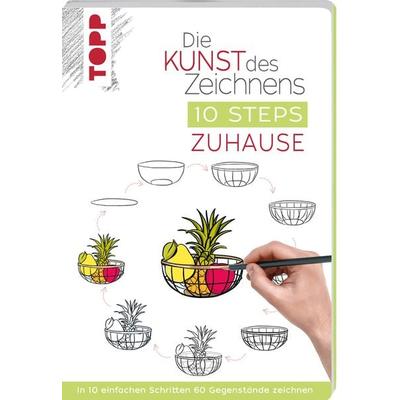 Die Kunst des Zeichnens 10 Steps - Zuhause, Taschenbuch von Justine Lecouffe, Frechverlag GmbH, 978-3-7724-4795-2