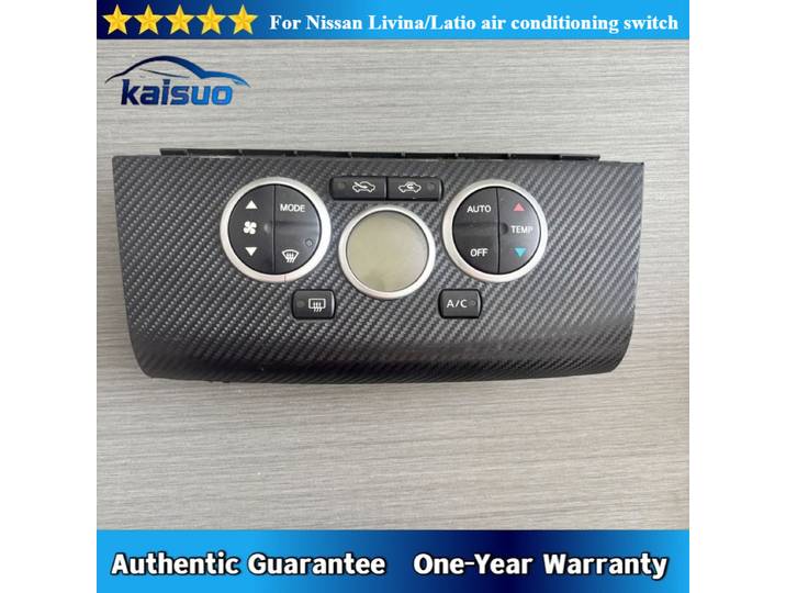 Ensemble de panneau de commande de climatisation automatique haut de gamme pour Nissan Livina Sylphy, interrupteur de climatisation 27500 ED500