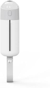 Inspired Deals LED Dog Waste Scooper With Bag Dispenser Portable Pet Poop Picker For Night Walks white