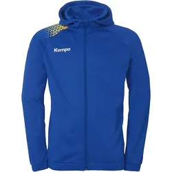 Kempa Ambition 28 Kapuzenjacke royal/limonengelb S