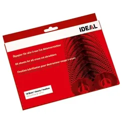 IDEAL Ölpapier 9000631 für Aktenvernichter 18 Bl./Pack.