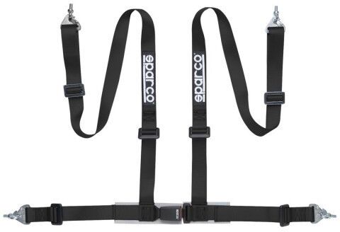 SPARCO 04604BM1NR Ceinture de sécurité couleur noir